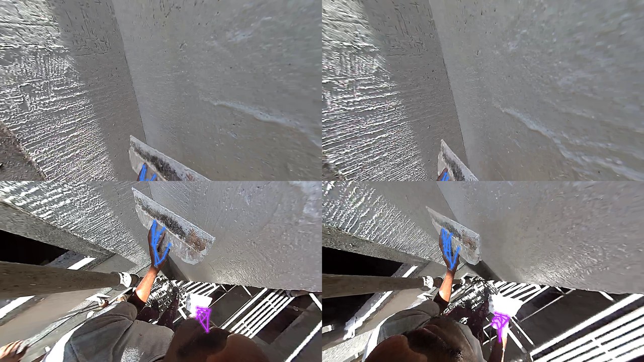 RoboCap multi-view hand tracking on in-the-wild egocentric video