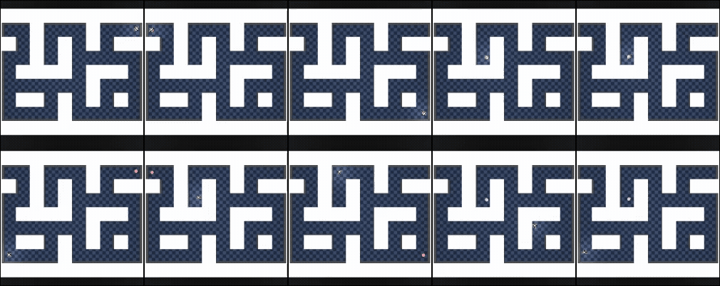 WM-CRL AntMaze result gif