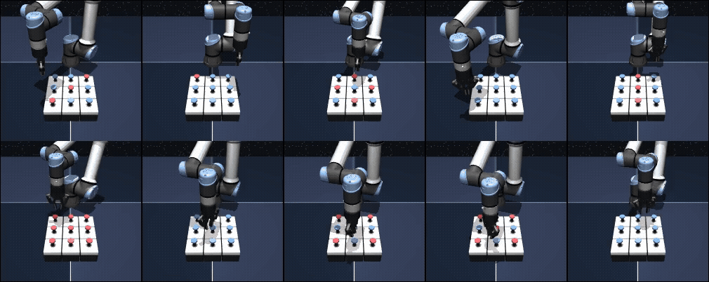 WM-CRL Puzzle environment result gif